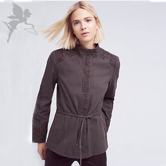 LOVE SAM Travis Embroidered Utility Jacket - Picture 1 of 9